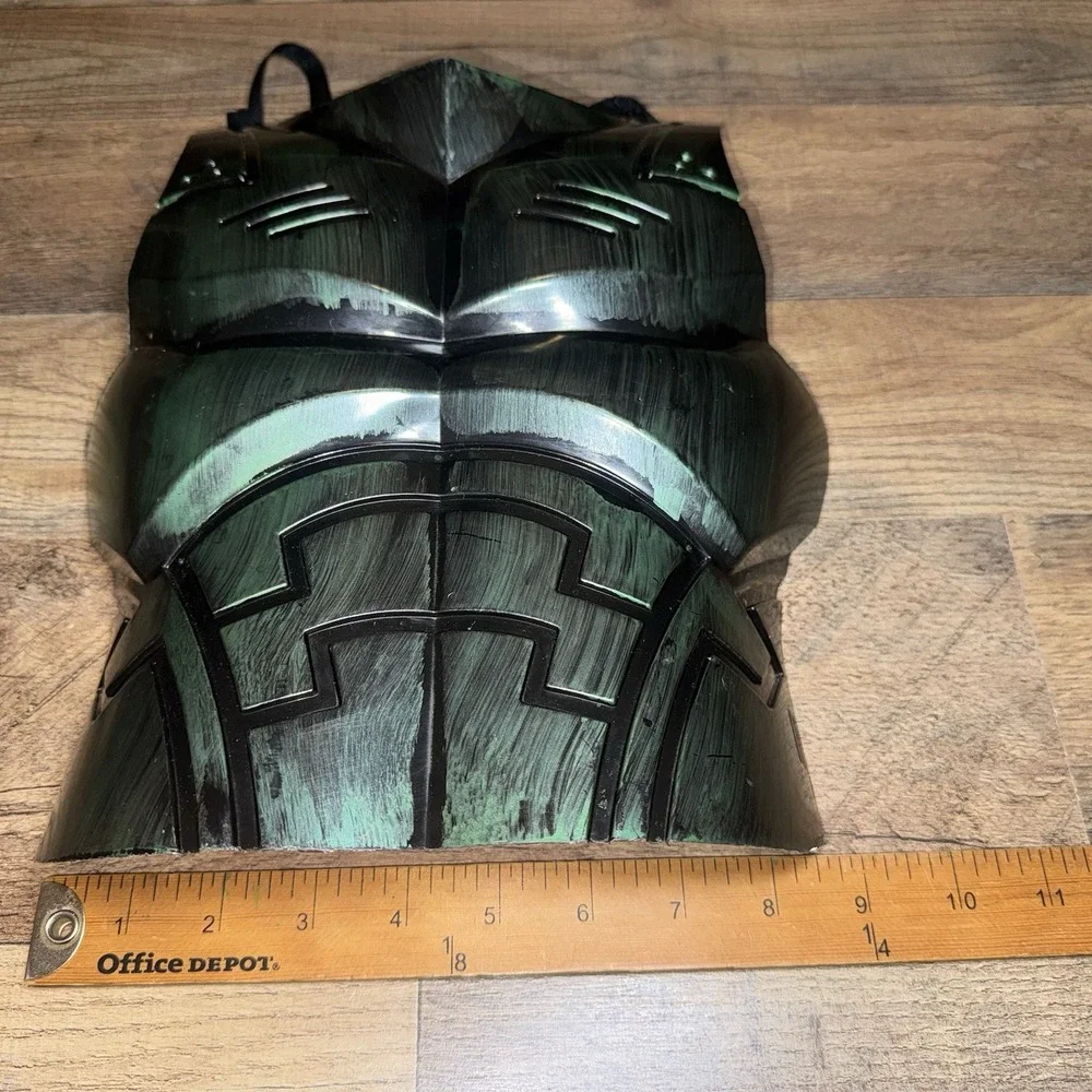 Unbranded Costume Mask & Armor Kids OS Green Marvel Goblin Style